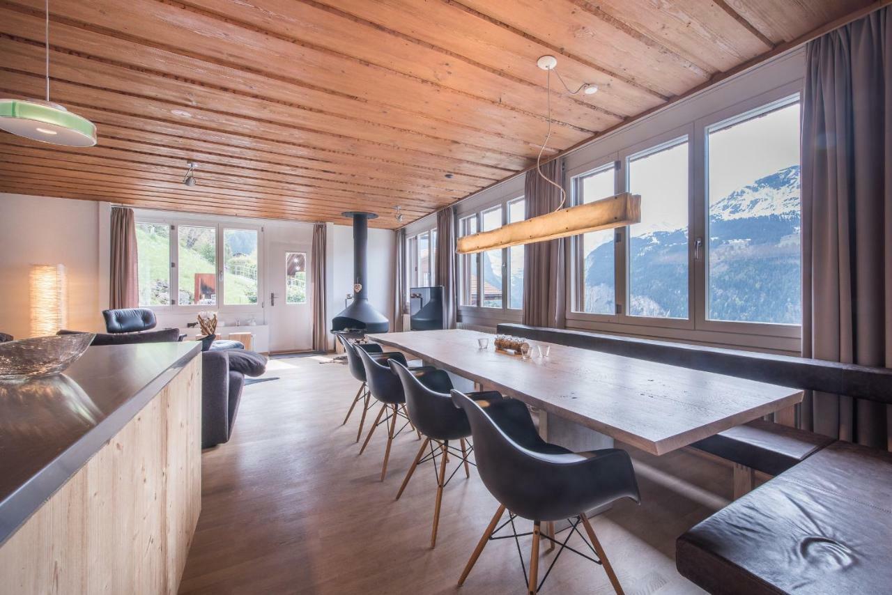 Schweizerheim Residence 11 Wengen Bagian luar foto