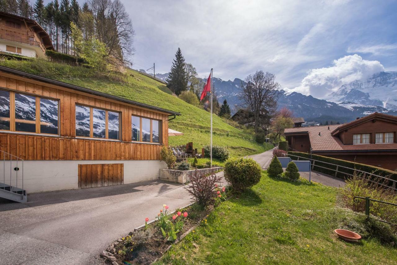 Schweizerheim Residence 11 Wengen Bagian luar foto