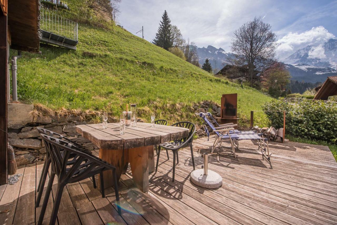 Schweizerheim Residence 11 Wengen Bagian luar foto